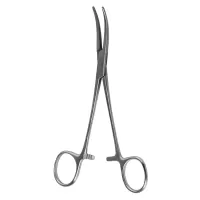 Зажим кровоостанавливающий Москит изогнутый по плоскости 150 мм Surgicon J-17-058 Зажим кровоостанавливающий Москит изогнутый по плоскости 150 мм Surgicon J-17-058