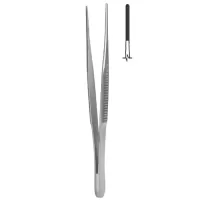 Пинцет сосудистый прямой с атравматической нарезкой 150х1,3 мм 34.0025.15 Hilbro Пинцет сосудистый прямой с атравматической нарезкой 150х1,3 мм 34.0025.15 Hilbro