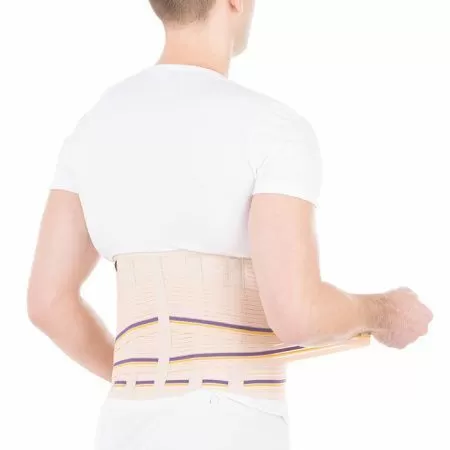 Корсет пояснично-крестцовый Тривес Т-1560/Т.58.10, высота 25 см, 4 ребра жесткости, бежевый 