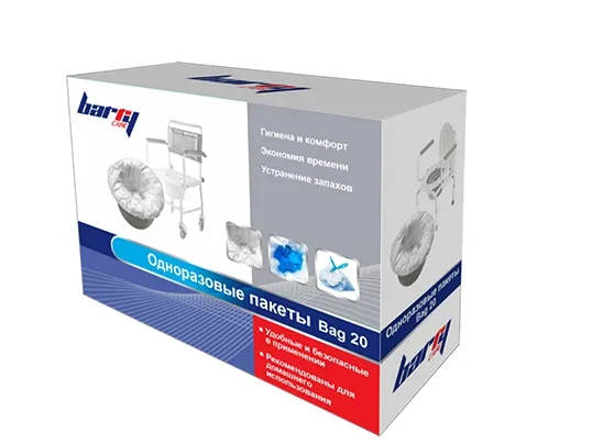 Пакеты одноразовые для кресел-туалетов Barry Bag 20 Пакеты одноразовые для кресел-туалетов Barry Bag 20