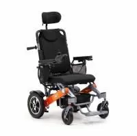 Кресло-коляска с электроприводом MET COMPACT PLUS, артикул 24048, ширина сиденья 45 см, колеса пневм