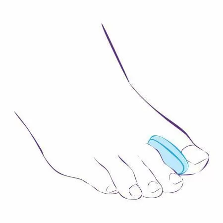 Разделитель межпальцевый Тривес СТ-32, силиконовый Разделитель межпальцевый Тривес СТ-32, силиконовый