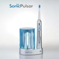Электрическая звуковая зубная щетка CS Medica SonicPulsar CS-233-UV с зар. устр. и УФ дезинфектором Электрическая звуковая зубная щетка CS Medica SonicPulsar CS-233-UV с зар. устр. и УФ дезинфектором