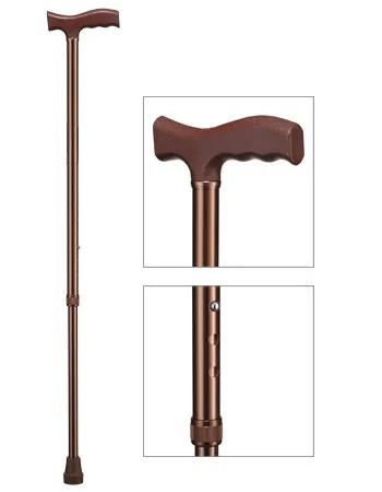 Трость WR-411 класс. Т-обр. рук. без УПС  серебро/бронза Трость WR-411 класс. Т-обр. рук. без УПС  серебро/бронза