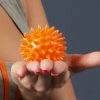 L 0106 Мяч для фитнеса 6 см оранжевый L 0106 Мяч для фитнеса 6 см оранжевый