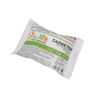 Салфетка марлевая стерильная 8-слойная 5*5, плотность 32, №10 Салфетка марлевая стерильная 8-слойная 5*5, плотность 32, №10