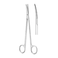 Ножницы с узкими закругленными лезвиями вертикально-изогнутые 175 мм Hilbro 10.0607.17 Ножницы с узкими закругленными лезвиями вертикально-изогнутые 175 мм Hilbro 10.0607.17