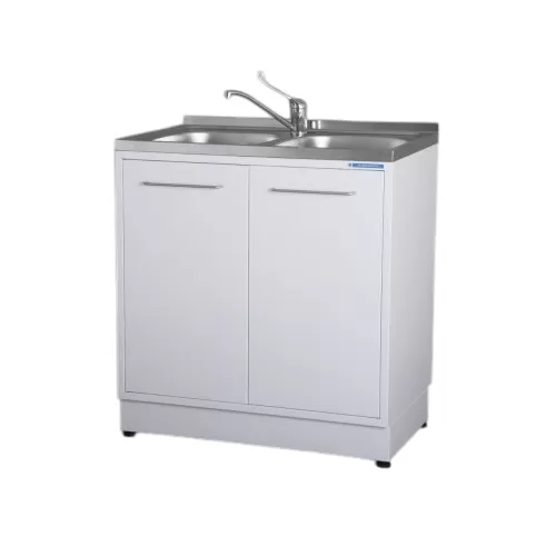 Стол лабораторный с мойкой Белмедматериалы ТМ02 (оцинкованный металл) Стол лабораторный с мойкой Белмедматериалы ТМ02 (оцинкованный металл)