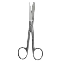 Ножницы с одним острым концом прямые 165 мм Surgicon н-6-1 J-22-014 Ножницы с одним острым концом прямые 165 мм Surgicon н-6-1 J-22-014