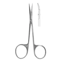 Ножницы глазные для стекловидного тела вертикально-изогнутые 115 мм Hilbro 10.0181.11 Ножницы глазные для стекловидного тела вертикально-изогнутые 115 мм Hilbro 10.0181.11