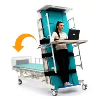 Кровать-вертикализатор электрическая MET LIFT UP, артикул 17153, кардиокресло, туалет, с функцией переворота Кровать-вертикализатор электрическая MET LIFT UP, артикул 17153, кардиокресло, туалет, с функцией переворота