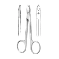 Ножницы для коронок вертикально-изогнутые 125 мм Hilbro 10.0811.12 Ножницы для коронок вертикально-изогнутые 125 мм Hilbro 10.0811.12