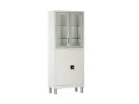 Шкаф медицинский металлический ШМ-02 МСК-647.12 дверцы стекло/металл Шкаф медицинский металлический ШМ-02 МСК-647.12 дверцы стекло/металл