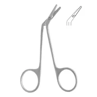 Ножницы глазные для мышц горизонтально-изогнутые 106 мм Hilbro 10.0173.10 Ножницы глазные для мышц горизонтально-изогнутые 106 мм Hilbro 10.0173.10