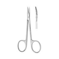 Ножницы глазные для снятия швов изогнутые 110 мм Hilbro 10.0177.11 Ножницы глазные для снятия швов изогнутые 110 мм Hilbro 10.0177.11