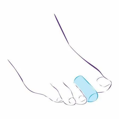 Напальчник Тривес СТ-44 от мозолей и натоптышей, силиконовый, 2 шт Напальчник Тривес СТ-44 от мозолей и натоптышей, силиконовый, 2 шт