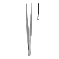 Пинцет сосудистый прямой с атравматической нарезкой 150х1,0 мм 34.0013.15 Hilbro Пинцет сосудистый прямой с атравматической нарезкой 150х1,0 мм 34.0013.15 Hilbro