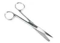 Ножницы с одним острым концом прямые 140 мм (Россия) Ножницы с одним острым концом прямые 140 мм (Россия)