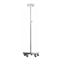 Штатив для вливаний ШВ-01 МСК-5310 на колесах, телескопический Штатив для вливаний ШВ-01 МСК-5310 на колесах, телескопический