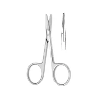 Ножницы тупоконечные прямые 100 мм Hilbro 10.0016.10 Ножницы тупоконечные прямые 100 мм Hilbro 10.0016.10