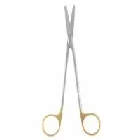 Ножницы для тонзилэктомии вертикально-изогнутые ТС Hilbro 180 мм 10.5509.18 Ножницы для тонзилэктомии вертикально-изогнутые ТС Hilbro 180 мм 10.5509.18