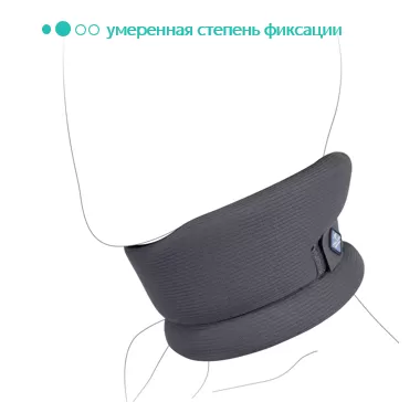 Воротник Шанца TALUS Medical Орт. ШВ-511 серый 