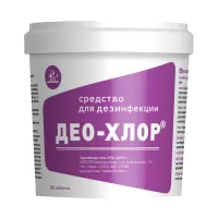 Средство дезинфицирующее таблетки хлорные Део-хлор 3,4гр №300 1кг Средство дезинфицирующее таблетки хлорные Део-хлор 3,4гр №300 1кг