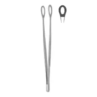 Пинцет для удержания опухоли головного мозга окончатый Hilbro Пинцет для удержания опухоли головного мозга окончатый Hilbro