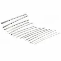 Набор расширителей канала шейки матки по Гегаро М-МИЗ №3-10, 15 шт. Набор расширителей канала шейки матки по Гегаро М-МИЗ №3-10, 15 шт.