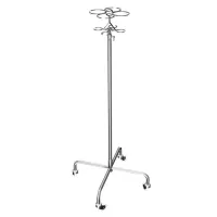 Штатив для вливаний Электра ШТ-01 на колесах, телескопический Штатив для вливаний Электра ШТ-01 на колесах, телескопический