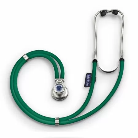 Стетофонендоскоп Little Doctor LD Special с дополнительными насадками, длина трубок 72см (Зелёный)