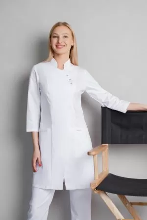 Блуза медицинская женская "Доктор Стиль" Восток (рукав 3/4) Блуза медицинская женская "Доктор Стиль" Восток (рукав 3/4)