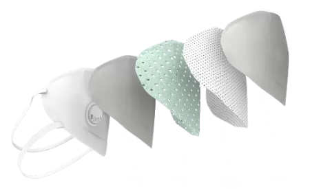 Маска защитная с клапаном (респиратор) FFP2 N95, 10 штук в упаковке Маска защитная с клапаном (респиратор) FFP2 N95, 10 штук в упаковке