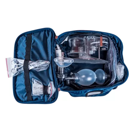 Аппарат искусственной вентиляции легких ручной МЕДПЛАНТ АДР-МП-Н C-1 с аспиратором, многоразовый, неонатальный, артикул 1649