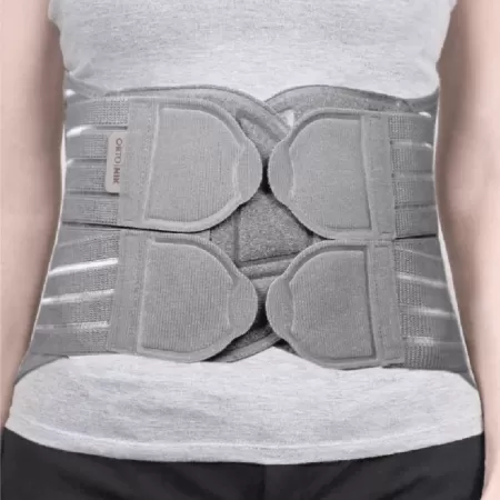 Корсет пояснично-крестцовый ОРТОНИК ПР-315 усиленный, высота 35 см, 4 ребра жесткости 