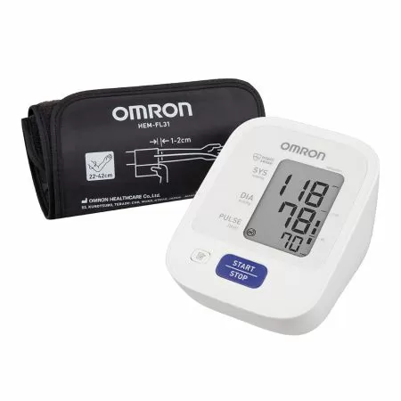Тонометр автоматический на плечо OMRON M2 Comfort с манжетой 22-42 см и адаптером (HEM-7123-ALRU) Тонометр автоматический на плечо OMRON M2 Comfort с манжетой 22-42 см и адаптером (HEM-7123-ALRU)