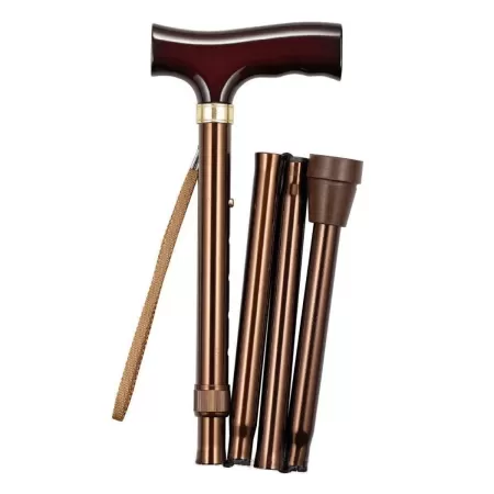 Трость складная Nova TN-131 с ремешком нагрузка до 120 кг Трость складная Nova TN-131 с ремешком нагрузка до 120 кг