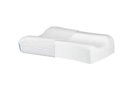 Подушка ортопедическая Тривес Evolution ТОП-906 Solace, с эффектом памяти и выемкой под плечо, валики 14 и 12 см