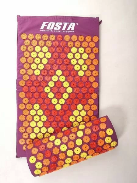 Набор аппликатор Кузнецова коврик и валик Fosta F 0107 разные цвета