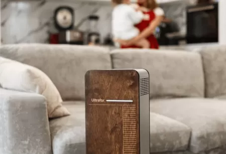 Облучатель-рециркулятор бактерицидный бытовой Ultrafor Lite, 1 лампа 30 Вт, темное дерево