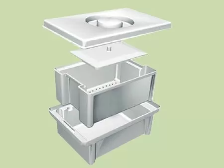 ЕДПО-5-02-2 контейнер для дезинфекции и обработки медицинских изделий ЕДПО-5-02-2 контейнер для дезинфекции и обработки медицинских изделий