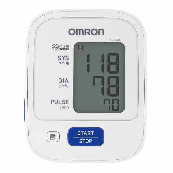 Тонометр автоматический на плечо OMRON M2 Eco с манжетой 22-32 см и адаптером (HEM-7126-ARU) Тонометр автоматический на плечо OMRON M2 Eco с манжетой 22-32 см и адаптером (HEM-7126-ARU)
