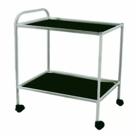 Стол процедурный передвижной с двумя полками СПп-01-МСК (полки-нерж. сталь, МСК-501М) Стол процедурный передвижной с двумя полками СПп-01-МСК (полки-нерж. сталь, МСК-501М)