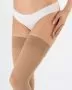 Чулки компрессионные OFA BAMBERG Classic унисекс 2 класс компрессии с закрытым носком и гладкой резинкой на широкое бедро цвет бежевый