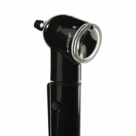 Отоскоп Riester E-scope, фиброоптическое освещение LED, черный