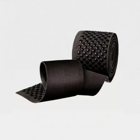 Чулки компрессионные IDEALISTA ID-310W унисекс 2 класс компрессии с открытым носком и гладкой резинкой на широкое бедро цвет черный 