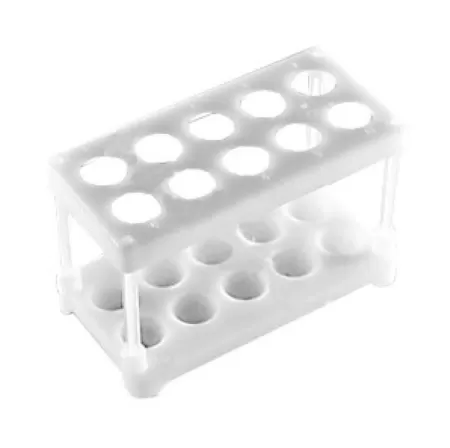 Штатив для пробирок п/э ШЛПП-10 на 10 гнезд диаметр 18мм Штатив для пробирок п/э ШЛПП-10 на 10 гнезд диаметр 18мм