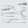 Зажим кровоостанавливающий Москит изогнутый по плоскости 150 мм Surgicon J-17-058 Зажим кровоостанавливающий Москит изогнутый по плоскости 150 мм Surgicon J-17-058