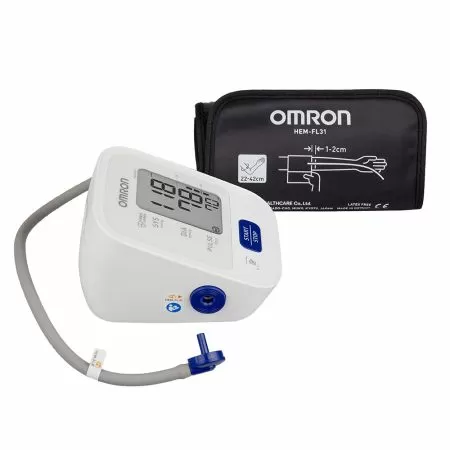 Тонометр автоматический на плечо OMRON M2 Comfort с манжетой 22-42 см и адаптером (HEM-7123-ALRU) Тонометр автоматический на плечо OMRON M2 Comfort с манжетой 22-42 см и адаптером (HEM-7123-ALRU)