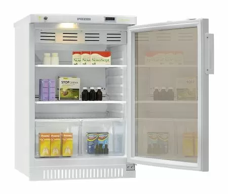 Холодильник фармацевтический Позис ХФ-140-3 белый, тонир. стекло Холодильник фармацевтический Позис ХФ-140-3 белый, тонир. стекло